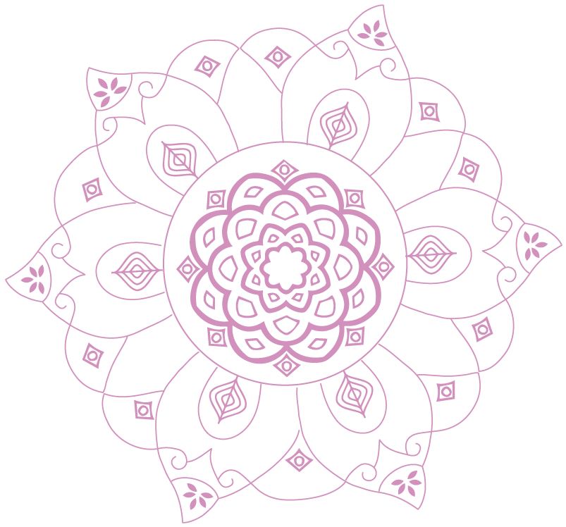 Vektorgrafik-Mandala